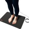 Grounding Mat for Desk, Feet & Floor – Conductive Carbon Grounding Pad with 15 Ft Cord